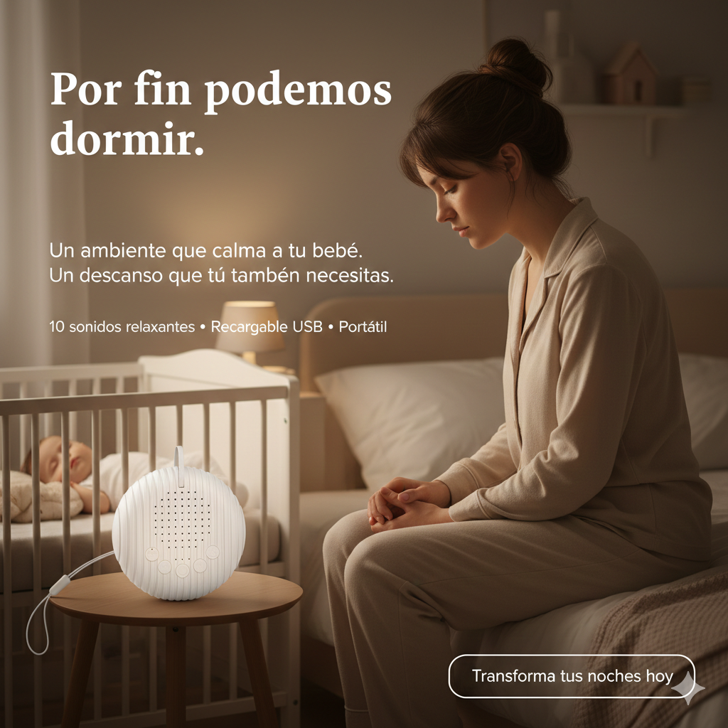 Máquina de Ruido Blanco - Dulces Sueños Instantáneos